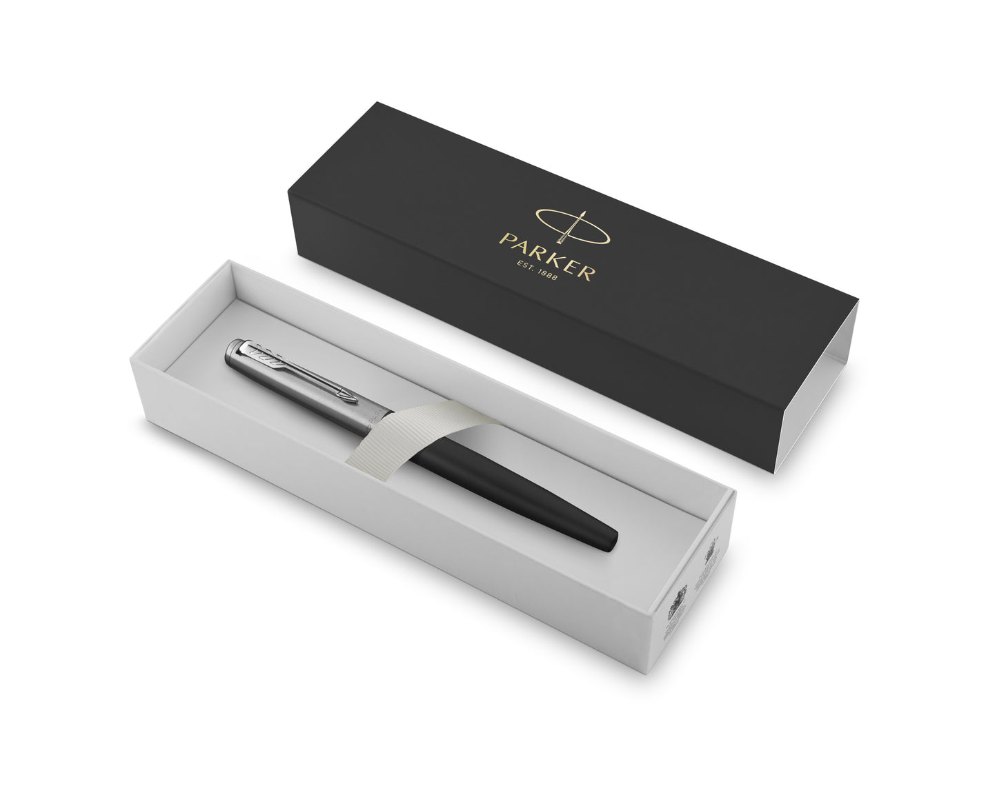 Parker Jotter Bond Street Black CT Fountain Pen Medium nib in Gift Box