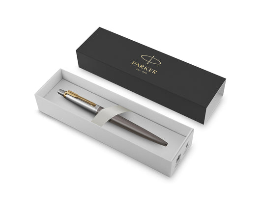 Parker Jotter Grey Lacquer GT Ballpoint Pen in Gift Box