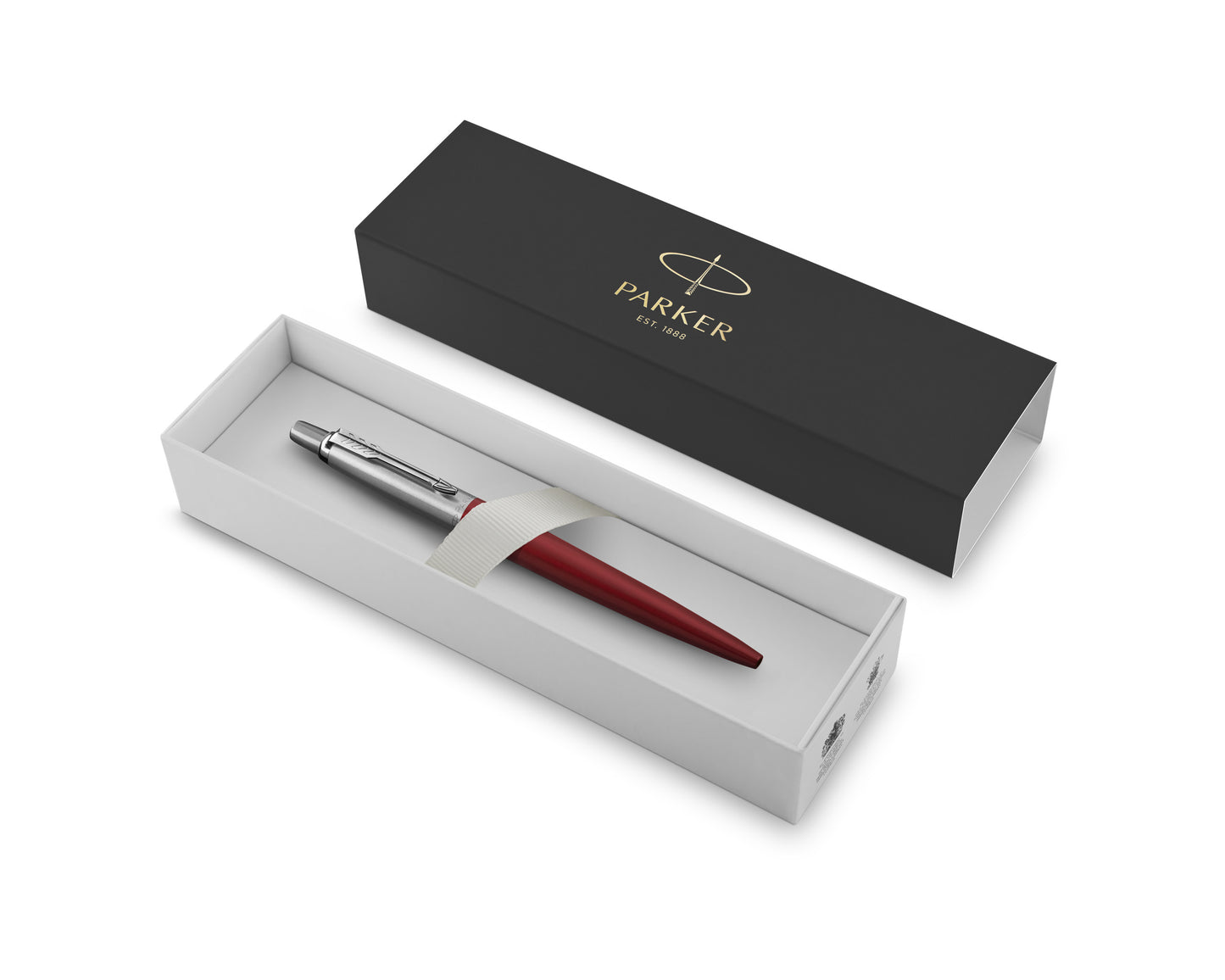 Parker Jotter Kensington Red CT Ballpoint Pen in Gift Box