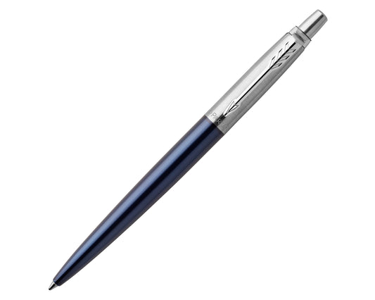 Parker Jotter Royal Blue Lacquer CT Ballpoint Pen in Gift Box