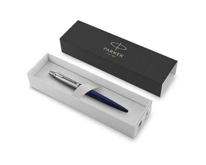 Parker Jotter Royal Blue Lacquer CT Ballpoint Pen in Gift Box