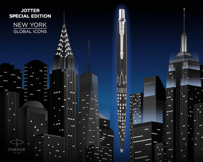 Parker Jotter Special Edition Black Lacquer CT Ballpoint Pen