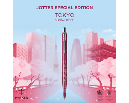 Parker Jotter Special Edition  Pink Lacquer CT Ballpoint Pen