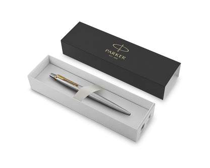 Parker Jotter Stainless Steel GT Ballpoint Pen in Gift Box