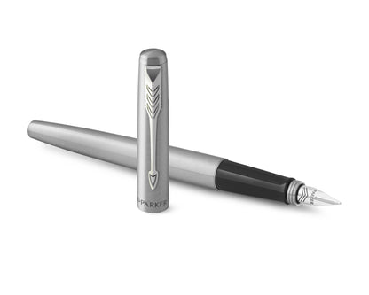 Parker Jotter Stainless Steel CT Fountain Pen in Gift Box