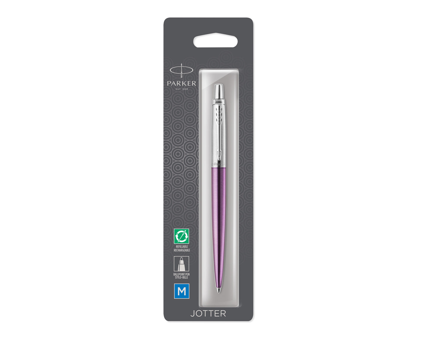 Parker Jotter Victoria Violet Lacquer CT Ballpoint Pen