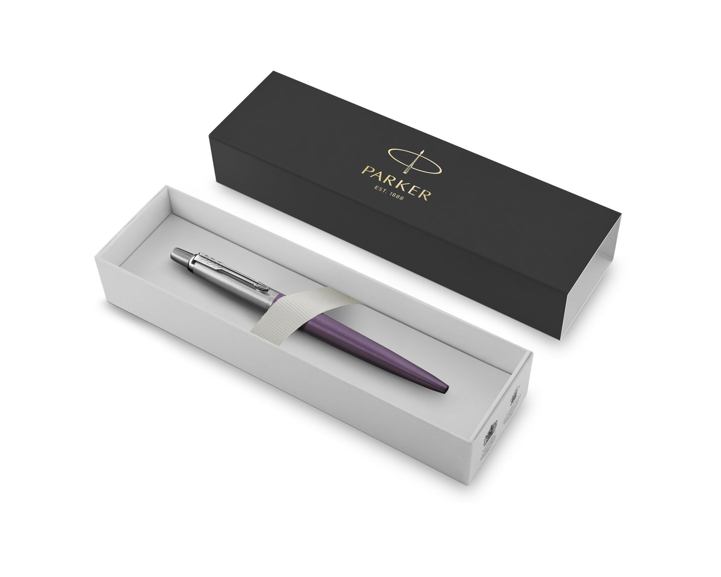 Parker Jotter Victoria Violet Lacquer CT Ballpoint Pen in Gift box