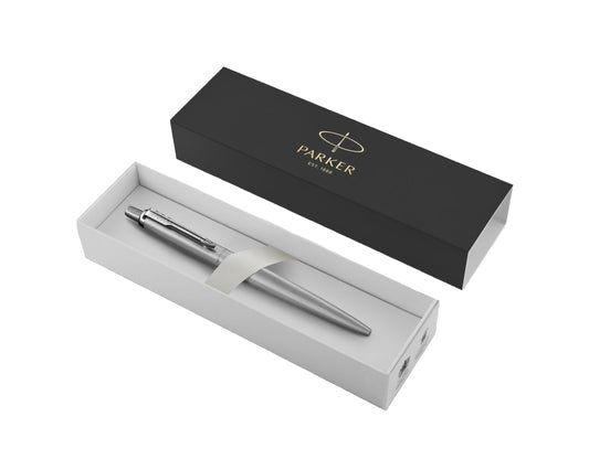 Parker Jotter XL Stainless Steel CT Ballpoint Pen in Gift Box