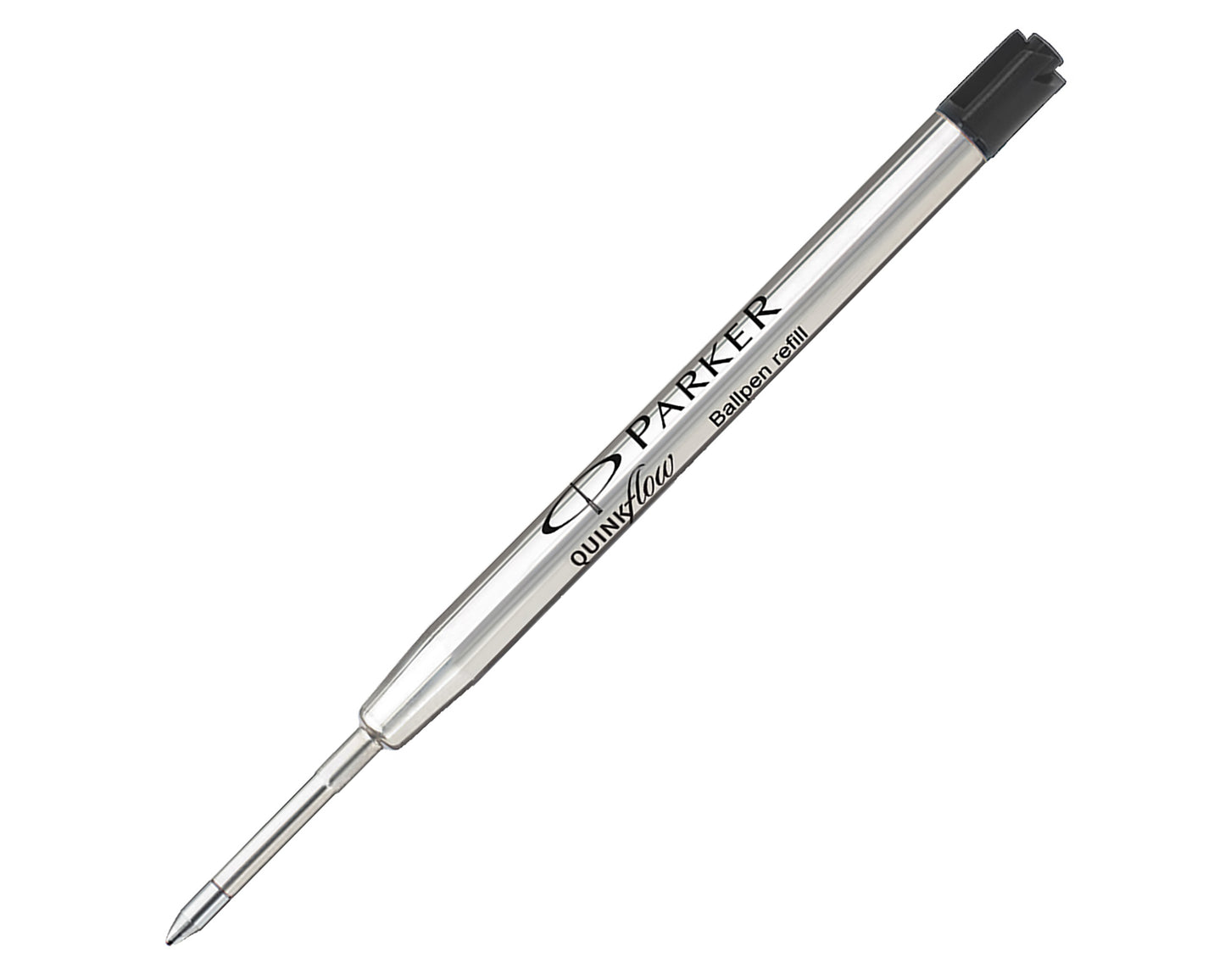Parker Quinkflow Ballpoint Refill Medium Black 10-Pack