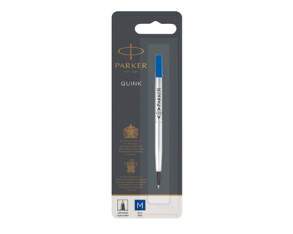 Parker Rollerball Refill Medium Blue Single