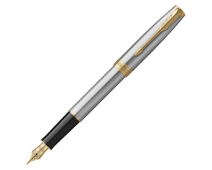 Parker Sonnet Stainless Steel GT Fountain Pen