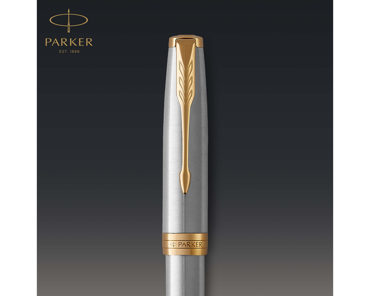 Parker Sonnet Stainless Steel GT Rollerball Pen