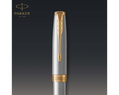 Parker Sonnet Stainless Steel GT Rollerball Pen