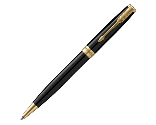 Parker Sonnet Black Lacquer GT Ballpoint Pen