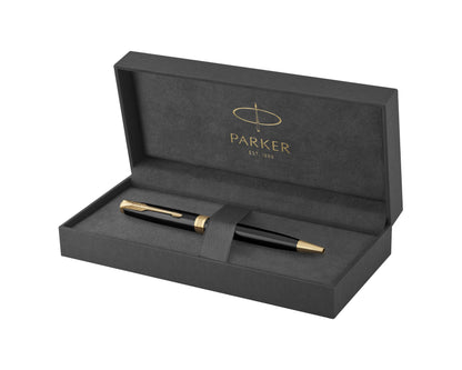 Parker Sonnet Black Lacquer GT Ballpoint Pen