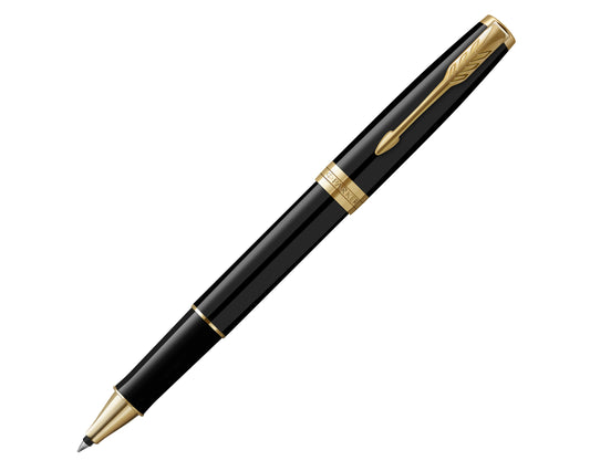 Parker Sonnet Black Lacquer GT Rollerball Pen