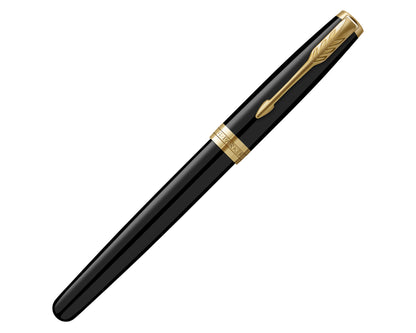 Parker Sonnet Black Lacquer GT Rollerball Pen