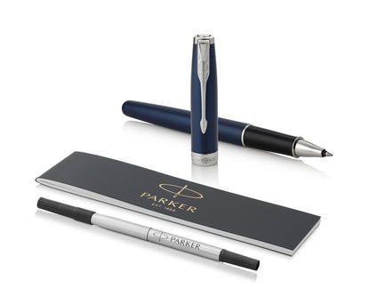 Parker Sonnet Blue Lacquer CT Rollerball Pen