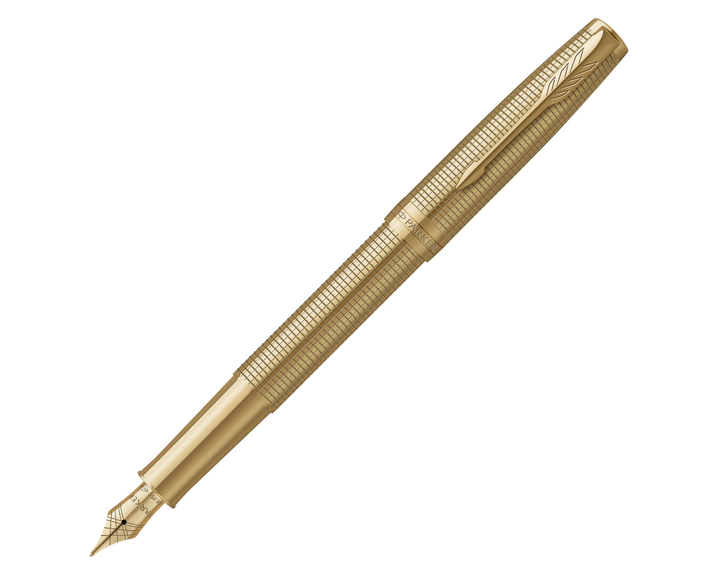 Parker Sonnet Ciselé Gold Special Edition GT Fountain Pen - 18k Gold nib