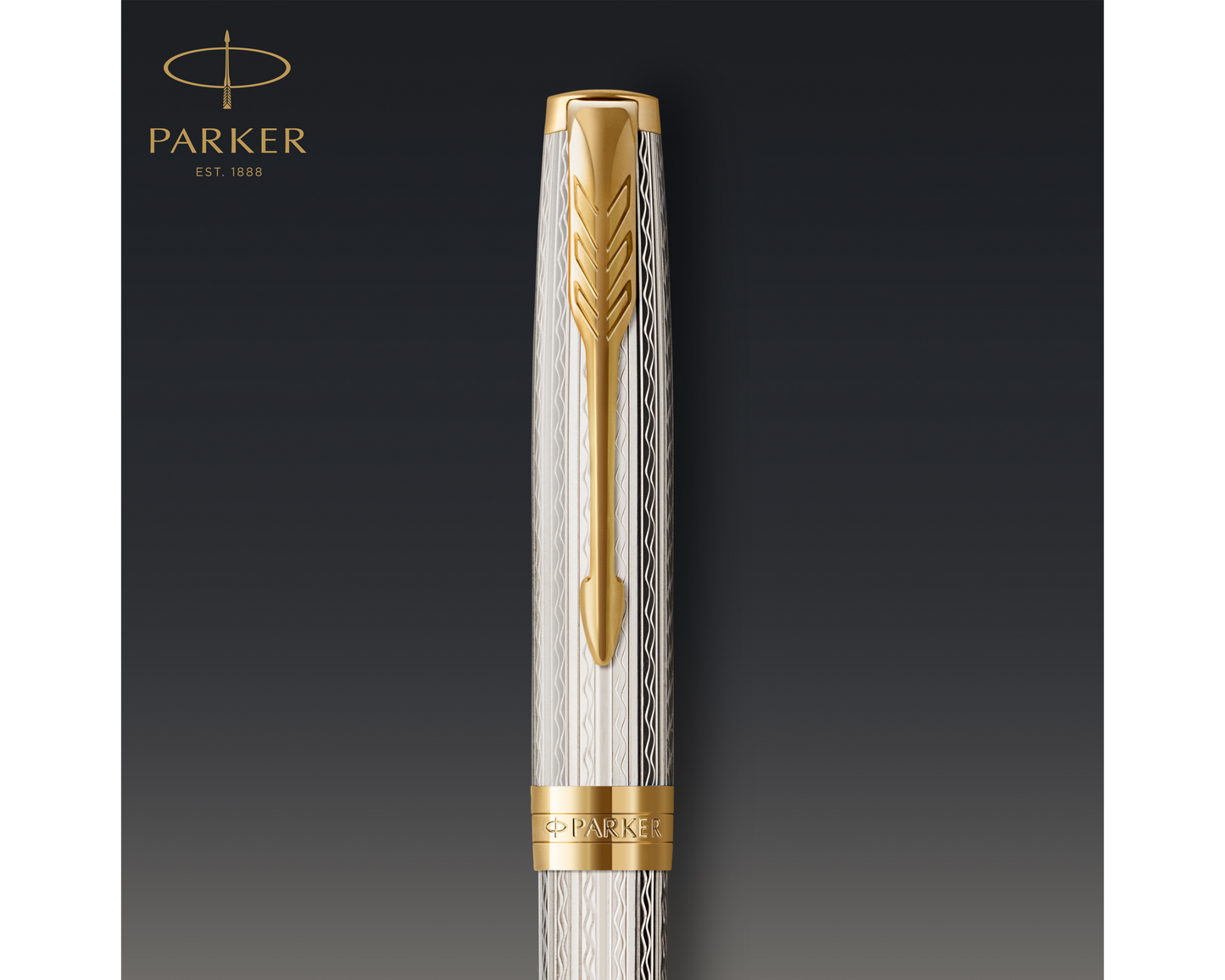 Parker Sonnet Deluxe Silver Mistral GT Ballpoint Pen