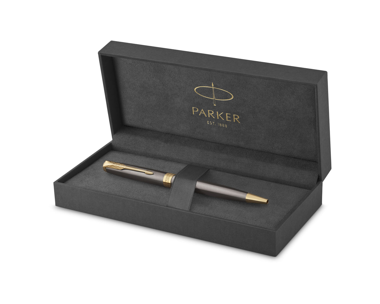 Parker Sonnet Grey GT Ballpoint Pen
