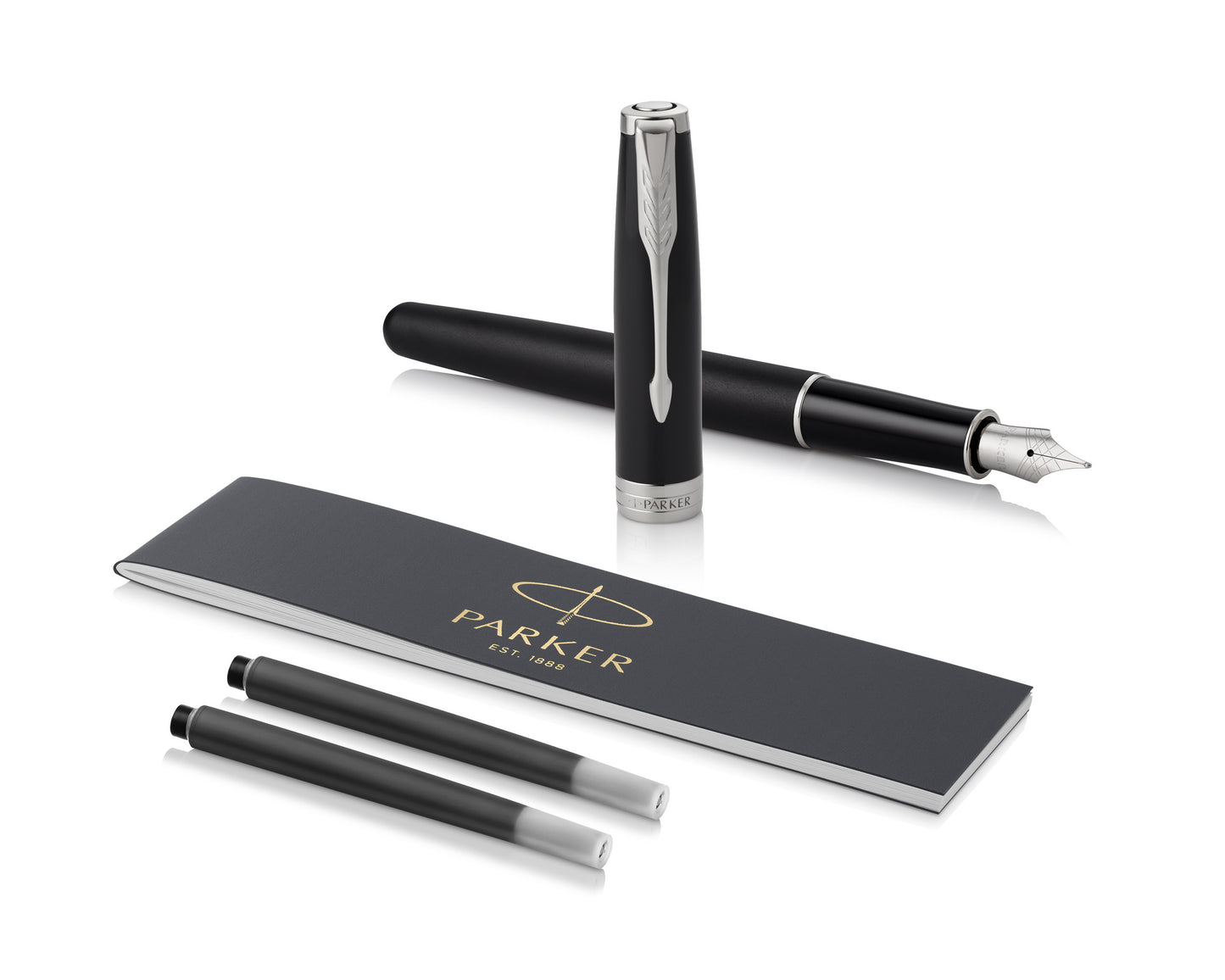 Parker Sonnet Matte Black CT Fountain Pen