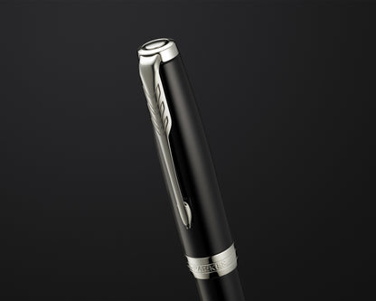 Parker Sonnet Matte Black CT Rollerball Pen