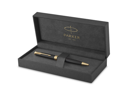 Parker Sonnet Matte Black GT Ballpoint Pen