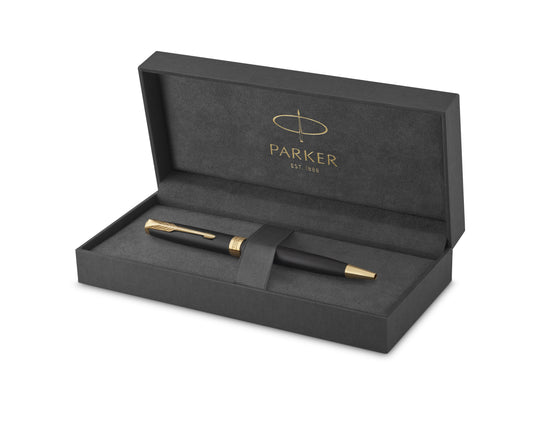 Parker Sonnet Matte Black GT Ballpoint Pen