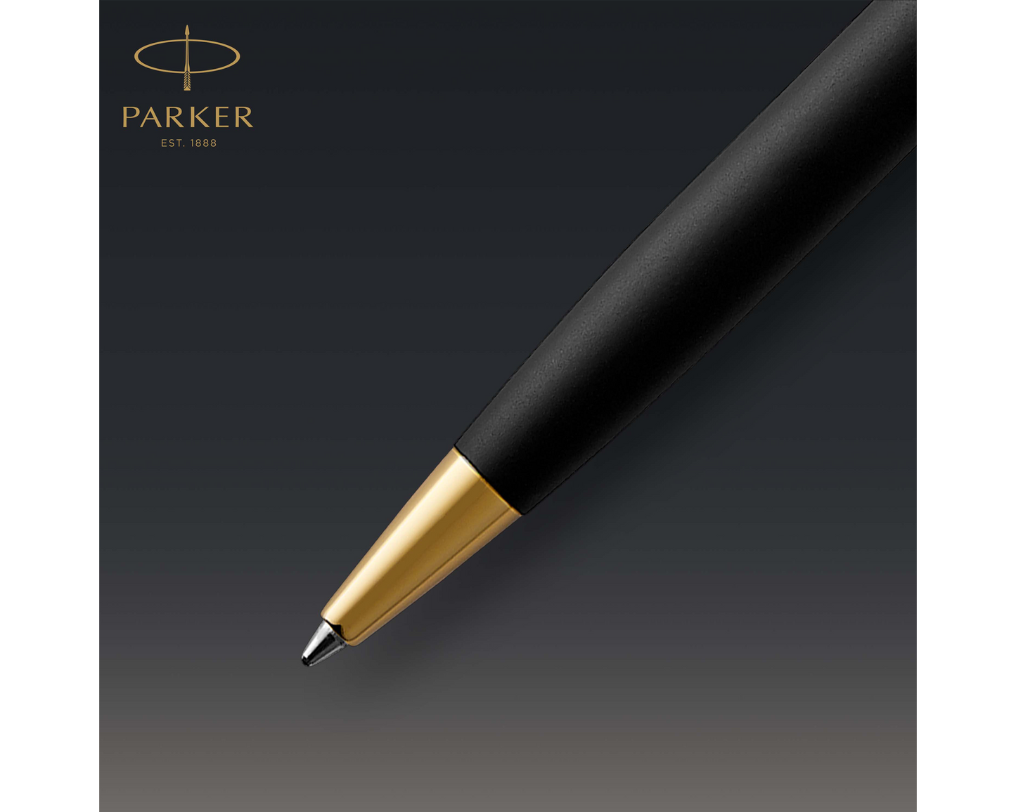 Parker Sonnet Matte Black GT Ballpoint Pen