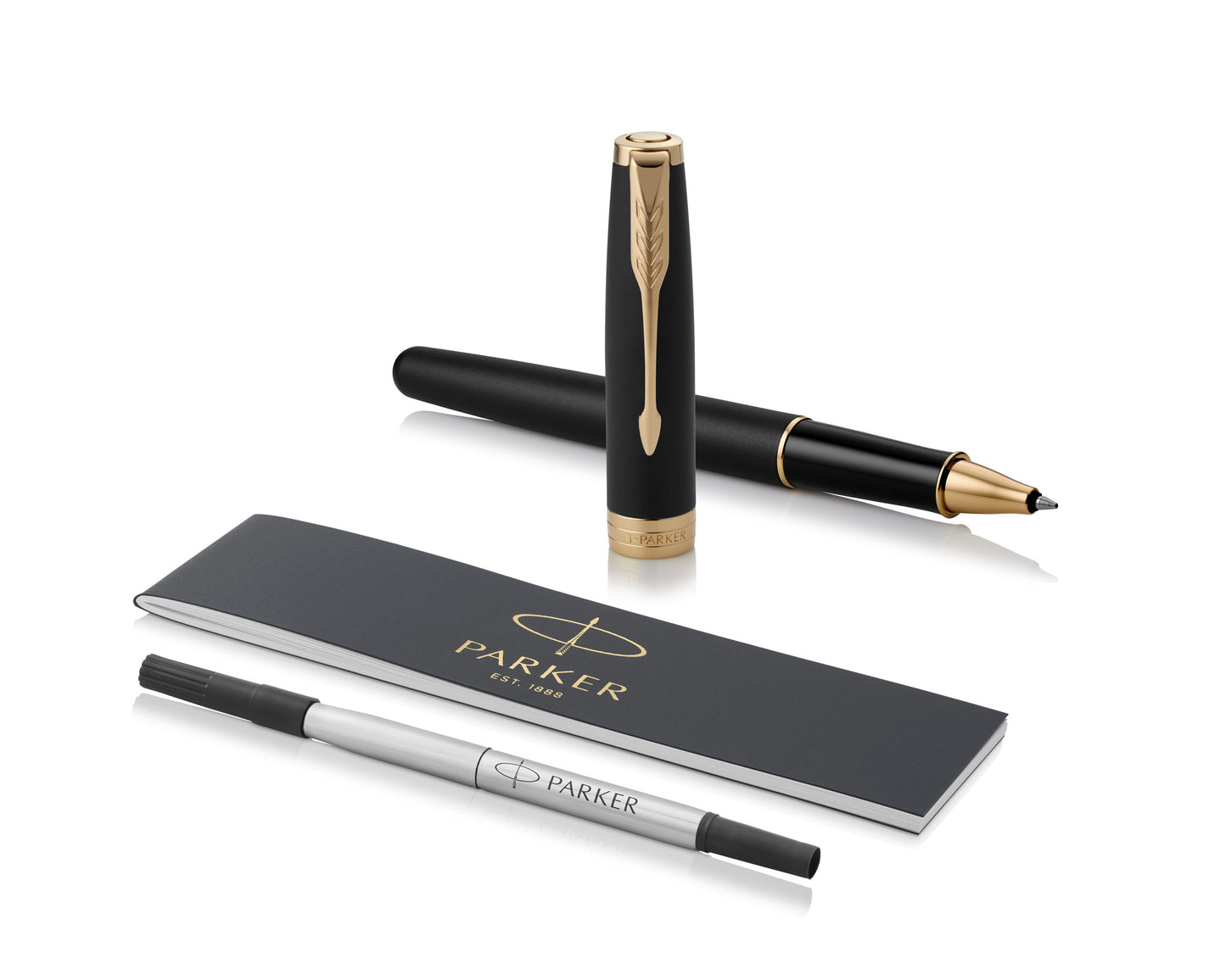 Parker Sonnet Matte Black GT Rollerball Pen