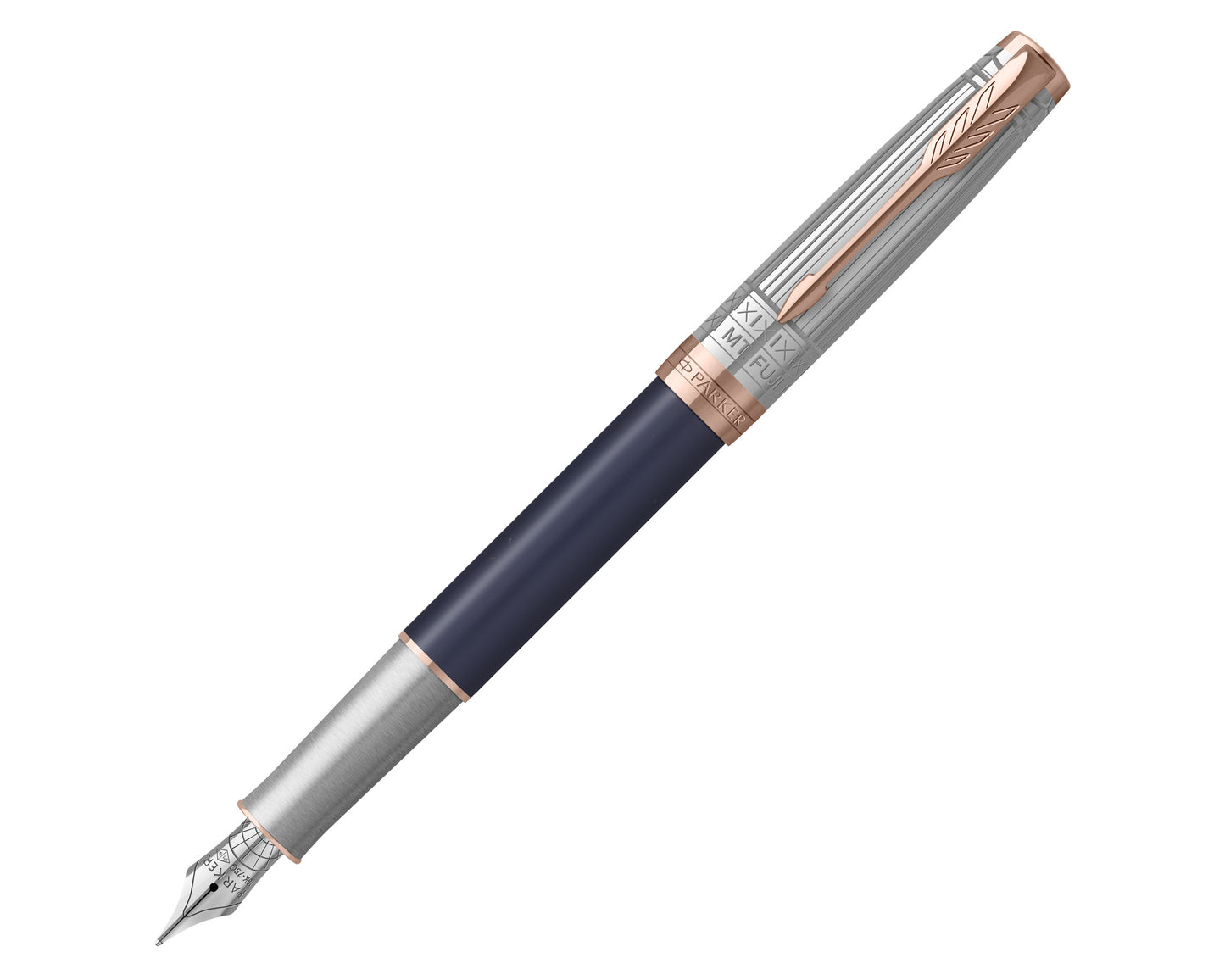 Parker Sonnet Special Edition Mt. Fuji Blue PGT Fountain Pen - 18k nib