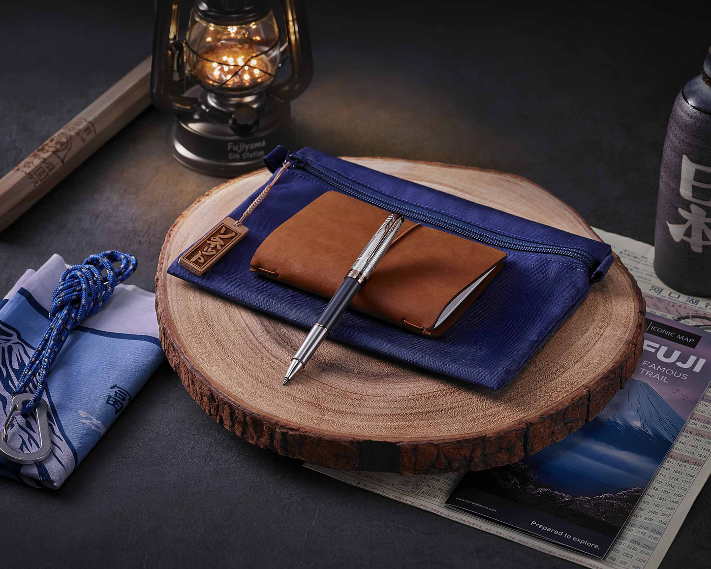 Parker Sonnet Special Edition Mt. Fuji Blue PGT Rollerball Pen