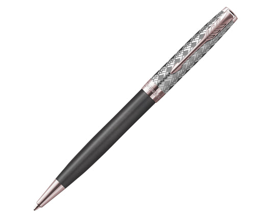 Parker Sonnet Premium Metal & Grey PGT Ballpoint Pen