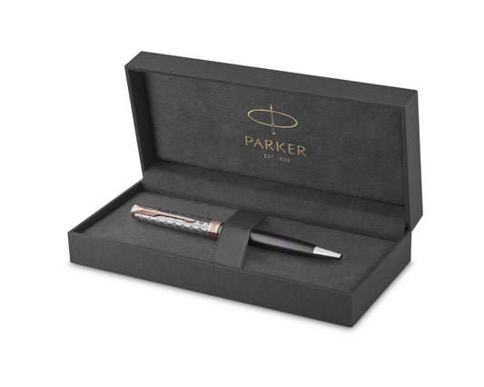 Parker Sonnet Premium Metal & Grey PGT Ballpoint Pen