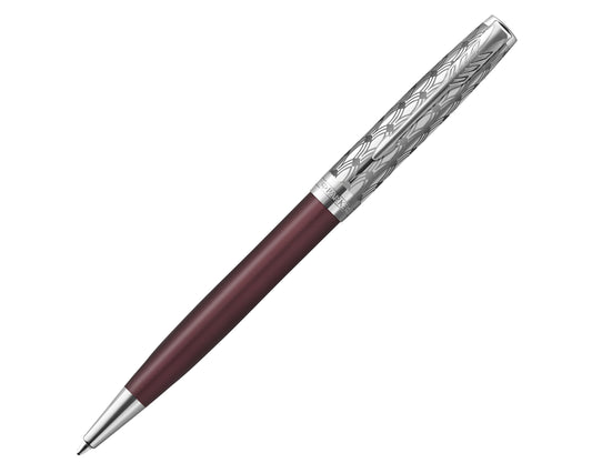 Parker Sonnet Premium Metal & Red CT Ballpoint Pen
