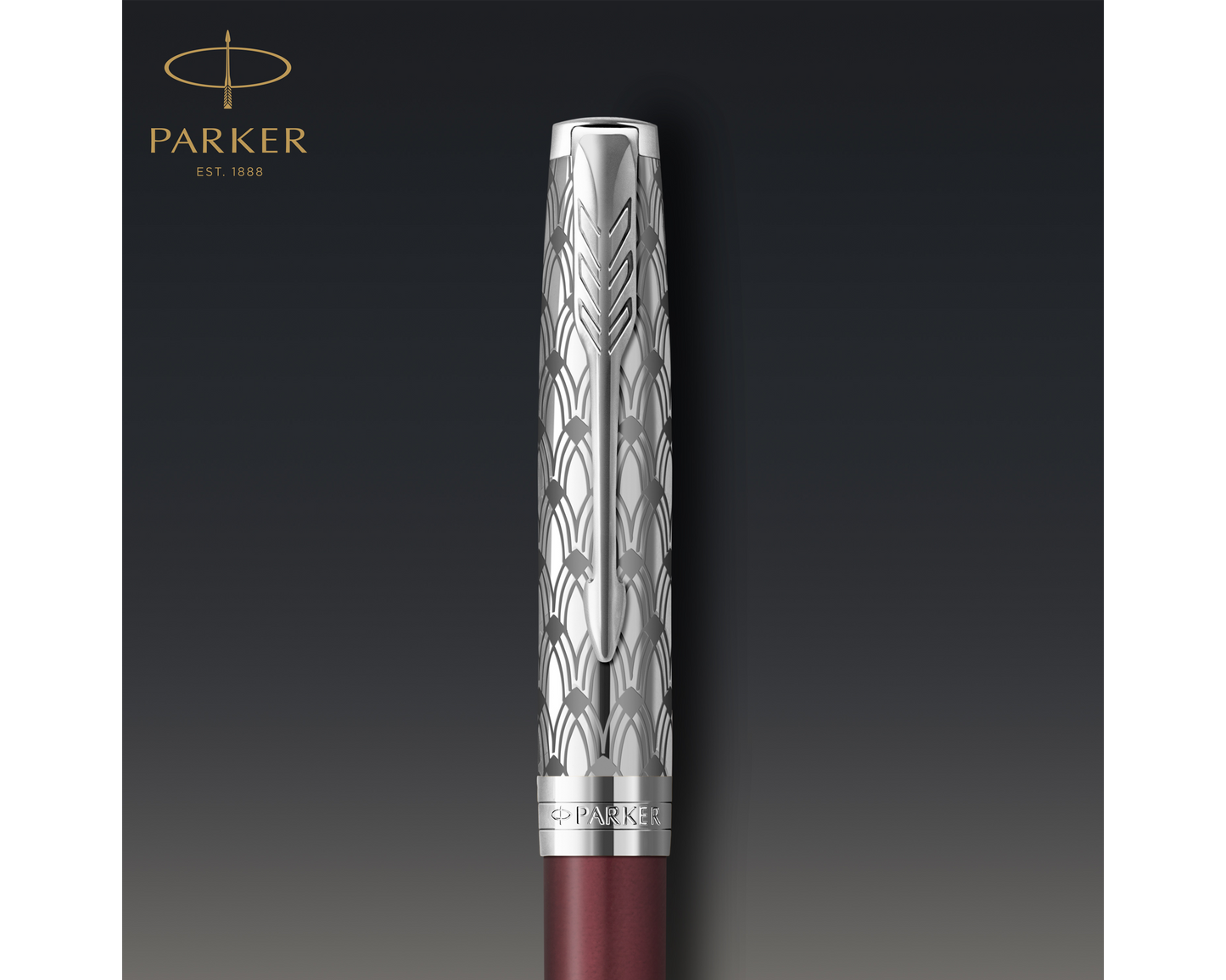 Parker Sonnet Premium Metal & Red CT Ballpoint Pen