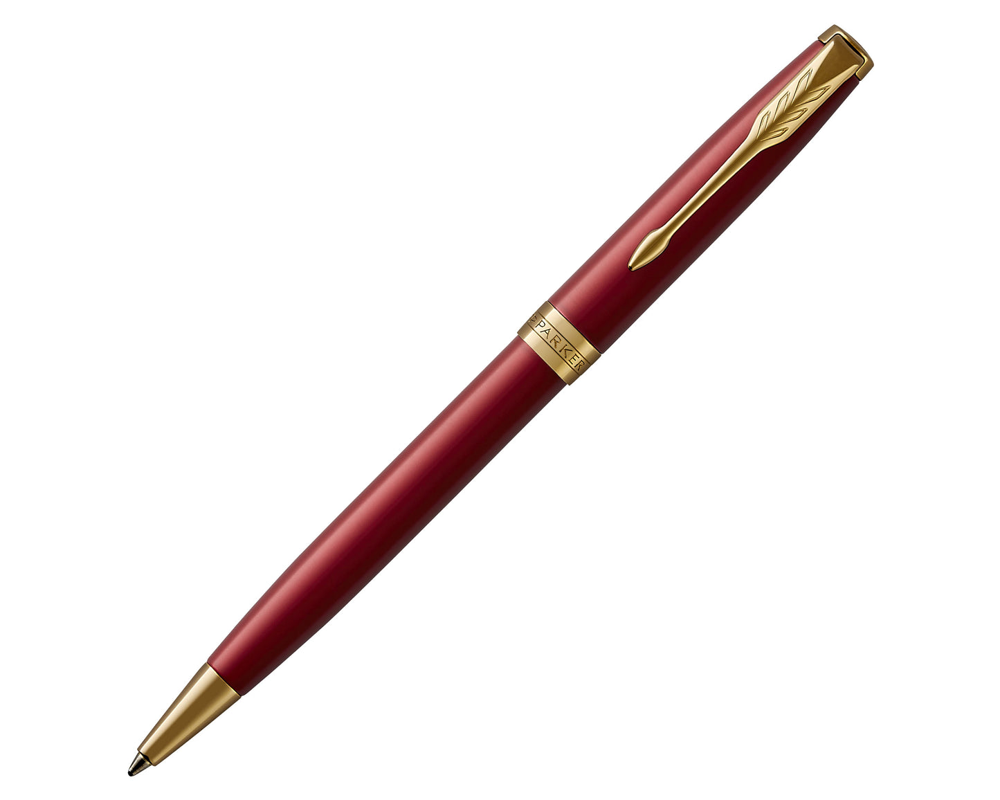 Parker Sonnet Red Lacquer GT Ballpoint Pen