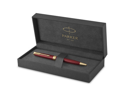 Parker Sonnet Red Lacquer GT Ballpoint Pen