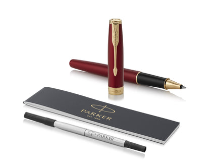 Parker Sonnet Red Lacquer GT Rollerball Pen