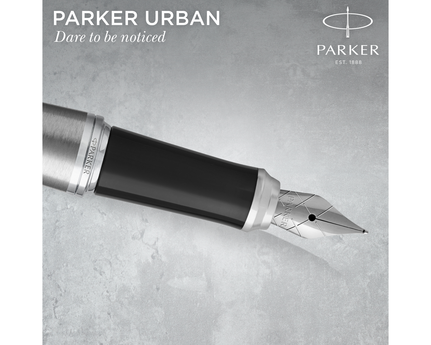 Parker Urban Metro Metallic CT Fountain Pen - Medium nib