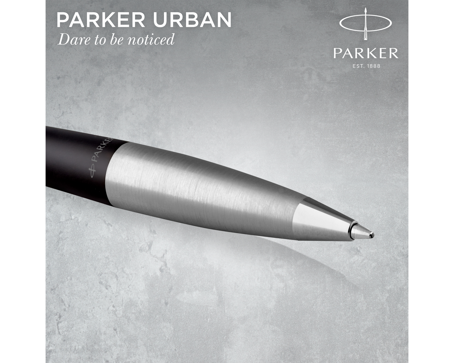 Parker Urban Matte Black Lacquer CT Ballpoint Pen with Gift Box