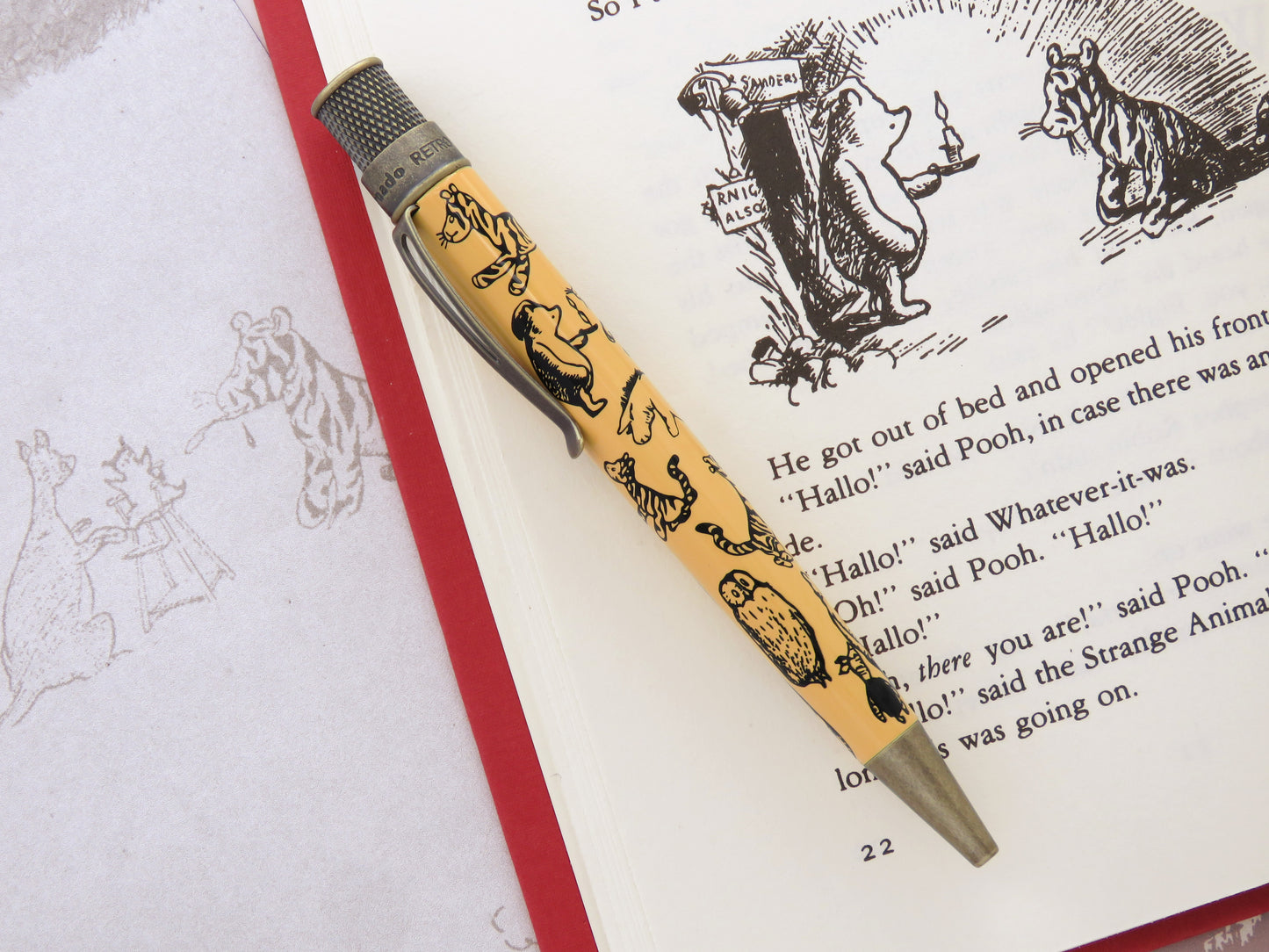 Retro51 A.A. Milne The House at Pooh Corner Decorations Rollerball Pen