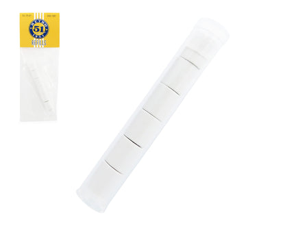 Retro51 White Tornado Pencil Erasers 6-Pack