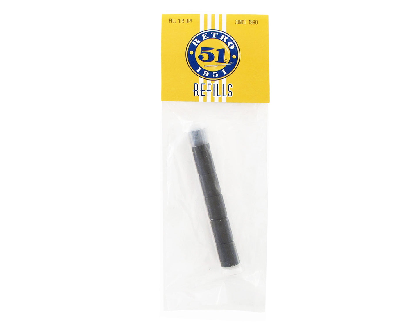 Retro51 Black Tornado™ Pencil Erasers 6-Pack