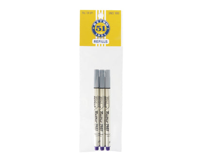 Retro51 Purple Capless Rollerball Refill (Bulk)
