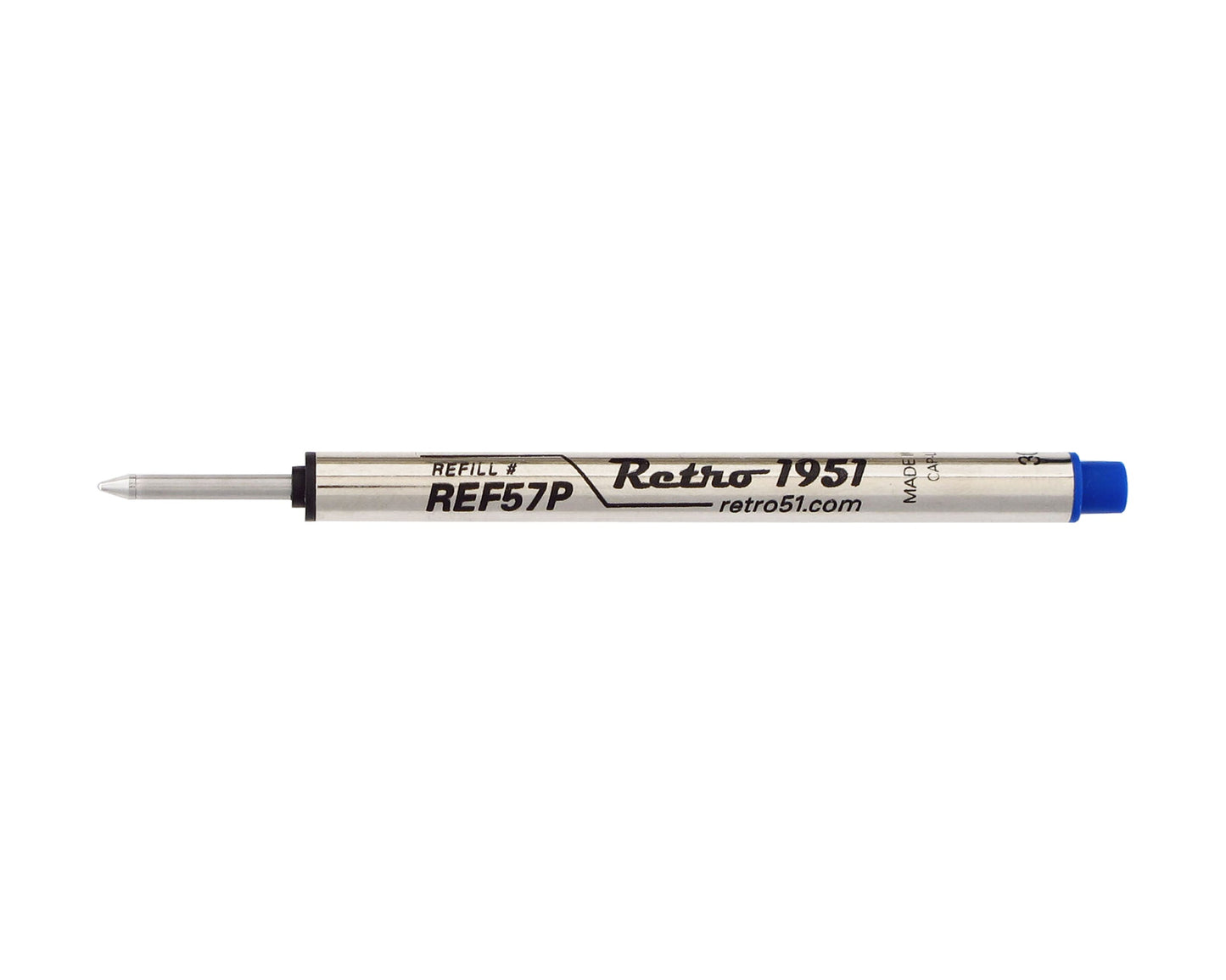 Retro51 Blue Capless Rollerball Refill (Bulk)