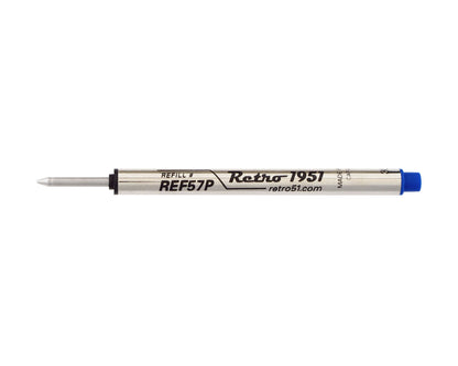 Retro51 Blue Capless Rollerball Refill (Bulk)