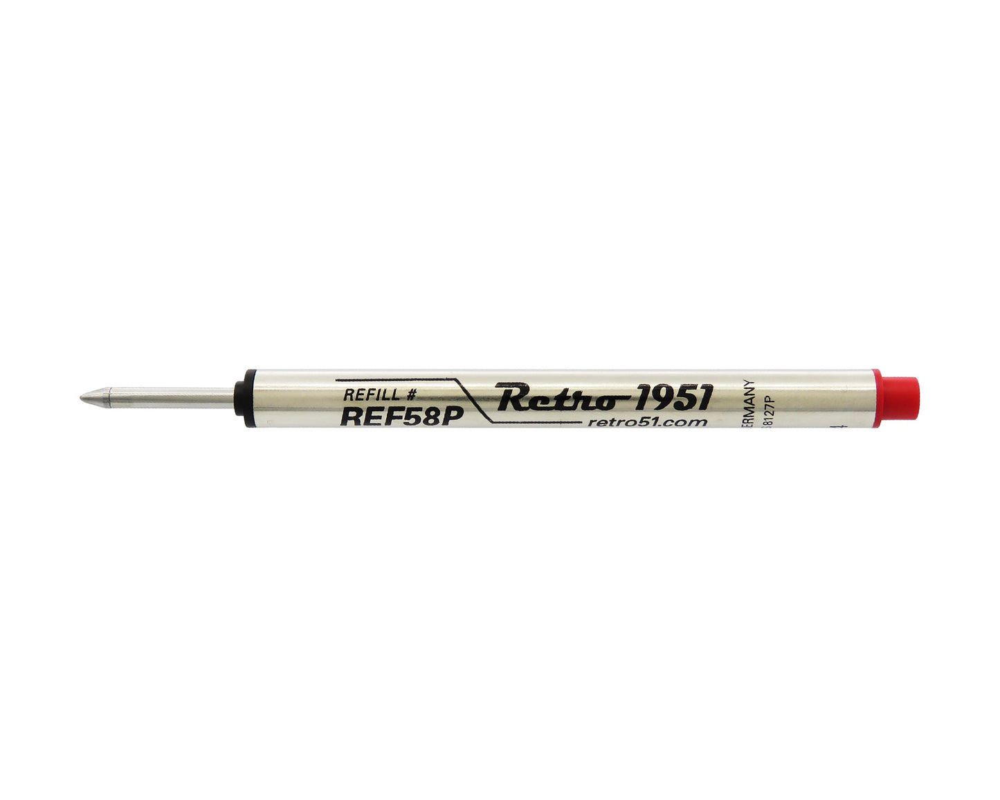 Retro51 Red Capless Rollerball Refill 3-Pack