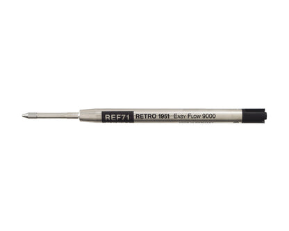 Retro51 Black Easy Flow 9000 Ballpoint Refill (Bulk)